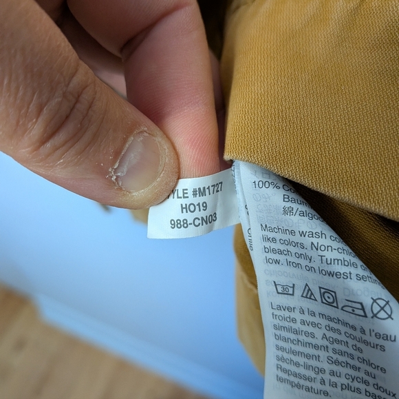 MADEWELL Plus Size Military Loose Fit Jacket Size XXL 100% Cotton Yellow/Tan - Picture 8 of 11